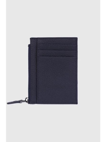 Grande Hakiki Deri Kartlık Lacivert 853 - 5