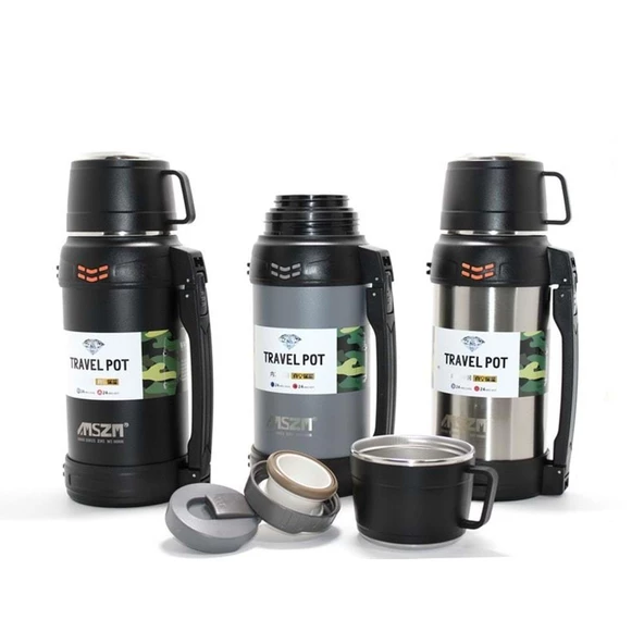 Paslanmaz Çift Katmanlı Termos 1,8 Lt - 2