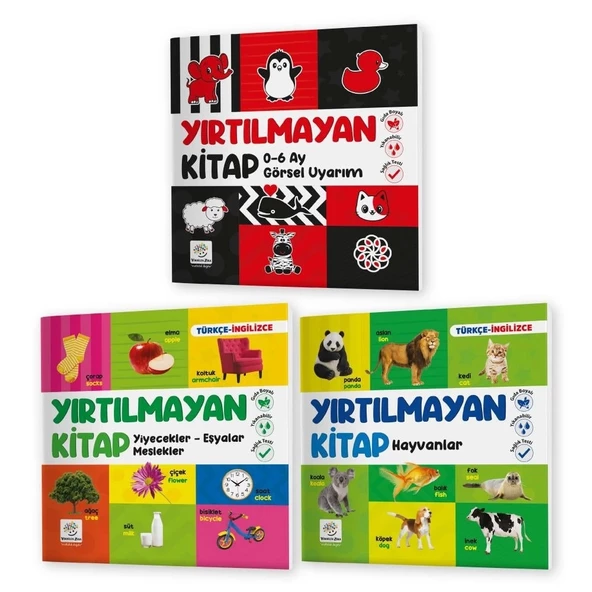 Yırtılmayan Kitap Seti - İlk Kelimelerim