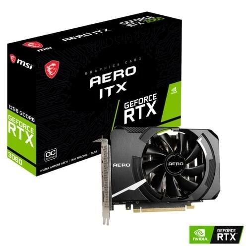 MSI RTX3060 AERO ITX 12G OC 12GB 192 Bit