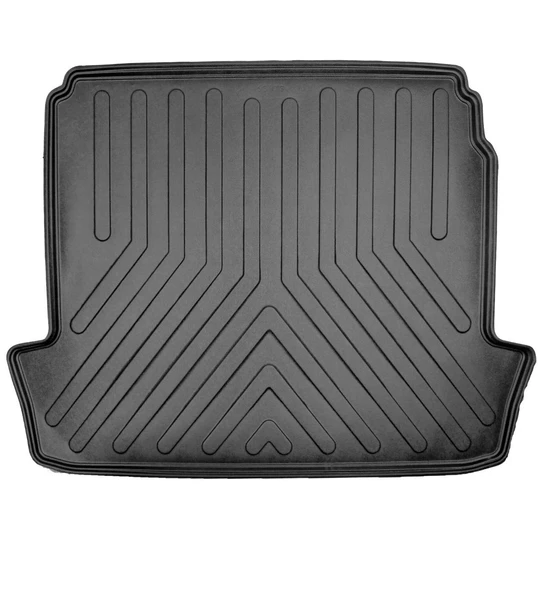 Renault Megane 2 Sedan 2002-2009 Uyumlu Paspas Araca Özel Bagaj Havuzu MBS Siyah - Resim 2