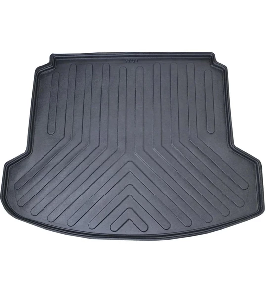 Renault Megane 4 Sedan Çift Cepli 2016-2025 Uyumlu Paspas Araca Özel Bagaj Havuzu MBS Bej - Resim 2