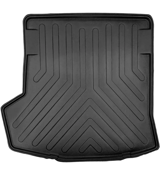 Toyota Corolla Sedan 2002-2007  Uyumlu Paspas Araca Özel Bagaj Havuzu MBS Gri - Resim 2