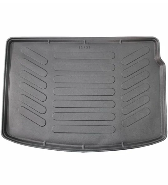 Renault Megane 3 Hatchback 2009-2016 Uyumlu Paspas Araca Özel Bagaj Havuzu MBS Bej - Resim 2