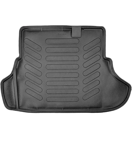 Mitsubishi Lancer 2008-2025 Uyumlu Paspas Araca Özel Bagaj Havuzu MBS Bej - Resim 2