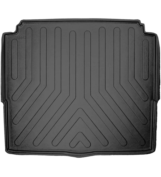 Opel Grandland 2017-2025 Alt Uyumlu Paspas Araca Özel Bagaj Havuzu MBS Gri - Resim 2