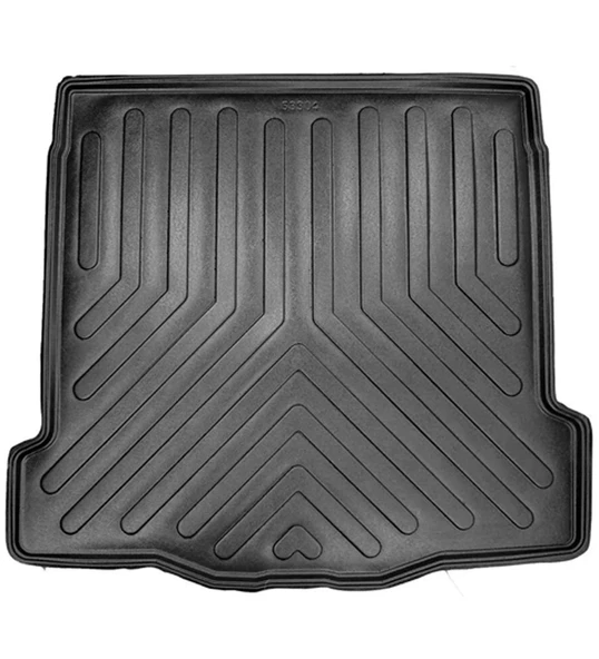 Ford Focus 5 Hatchback İnce Stepneli Uyumlu Paspas Araca Özel Bagaj Havuzu MBS Siyah - Resim 2