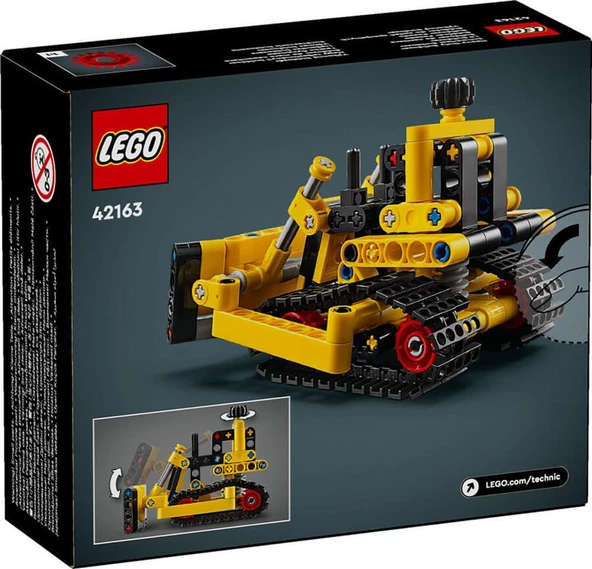 LEGO Technic 42163 Heavy-Duty Bulldozer - 2