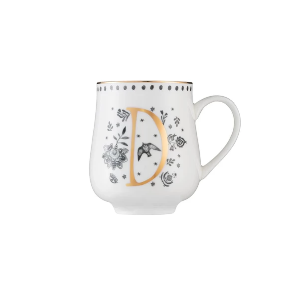 Emsan Artisan D Letter New Bone Kupa 220 ml - 4