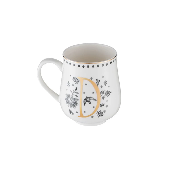 Emsan Artisan D Letter New Bone Kupa 220 ml - 3