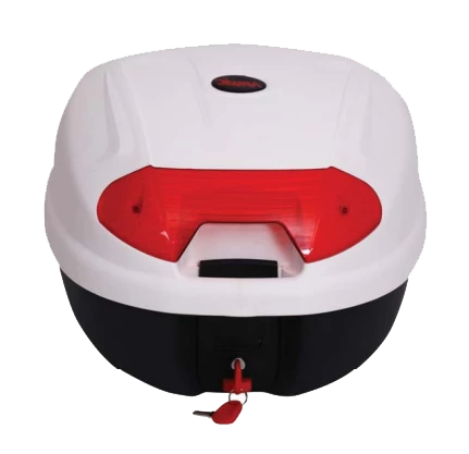 Arwic CV32 Litre Motosiklet Arka Çanta Beyaz