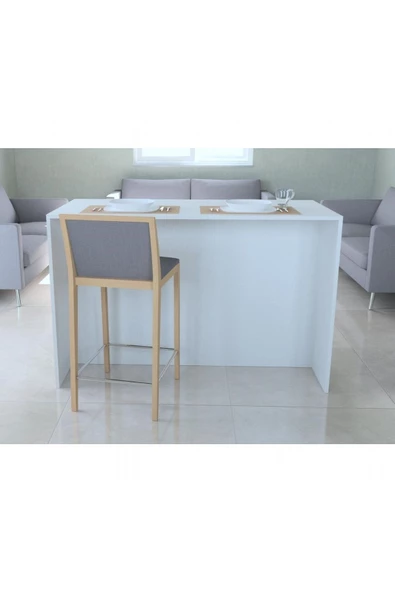 Mobilique Ada Tezgah Mutfak Masası 3Kapaklı - 3