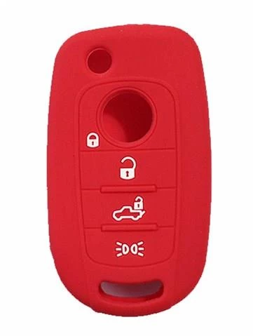 Yeni Ürün ! Fiat Egea - Fiat 500X Silikon Anahtar Kılıfı Kabı - Resim 6