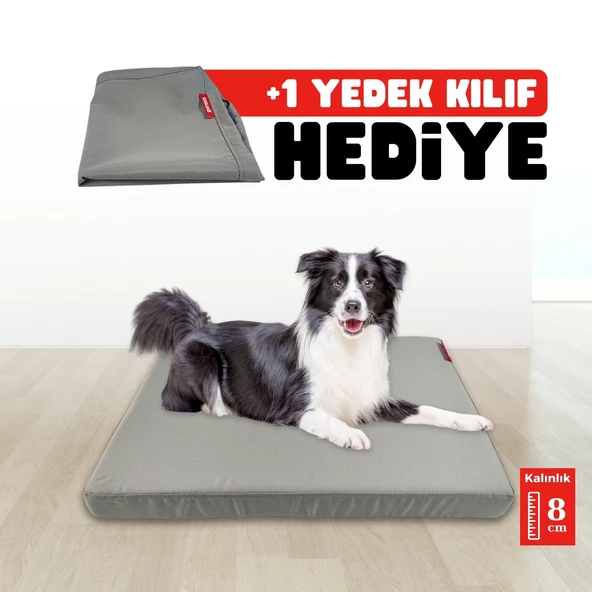 XPERMATE Patiminder Köpek Yatağı Yedek Kılıflı Büyük Irk Köpek Yatağı Büyük Köpek Yatakları  60x80cm