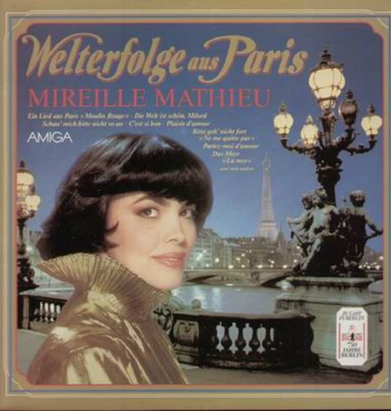 Mireille Mathieu – Welterfolge Aus Paris chanson tarz plak alithestereo