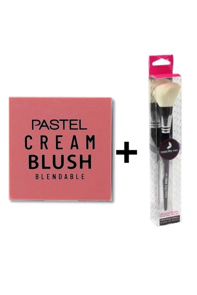 Pastel 41 No Allık+ Nascita Allık Fırçası 2'li Set