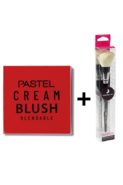 Pastel 43 No Allık+ Nascita Allık Fırçası 2'li Set