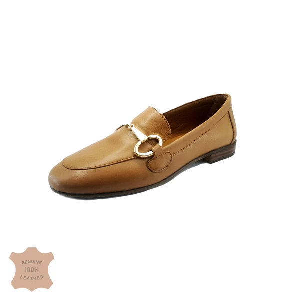 Janestt Kadın Hakiki Deri Soft Deri Loafer Ayakkabı 429-E246 - 2