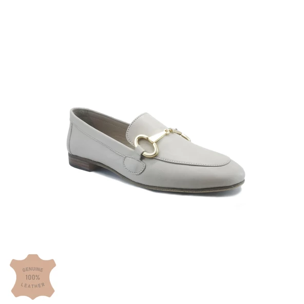 Janestt Kadın Hakiki Deri Soft Deri Loafer Ayakkabı 429-E246 - 6