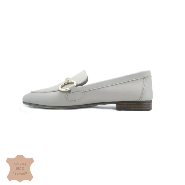 Janestt Kadın Hakiki Deri Soft Deri Loafer Ayakkabı 429-E246 - 7
