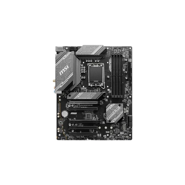 MSI MB B760M GAMING PLUS WIFI DDR5 6800(OC)MHz HDMI DP ATX 1700P - 2