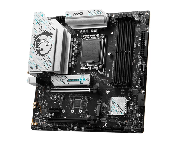 MSI MB B760M GAMING PLUS WIFI DDR5 6800(OC)MHz HDMI DP ATX 1700P - 11