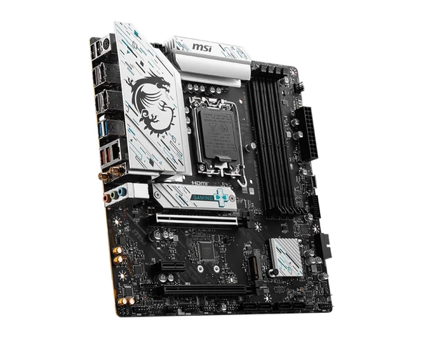 MSI MB B760M GAMING PLUS WIFI DDR5 6800(OC)MHz HDMI DP ATX 1700P - 10