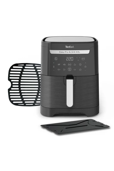 TEFAL EY8018 Easy Fry & Grill & XXL Yağsız Fritöz Airfryer, 6,5 Litre Kapasite