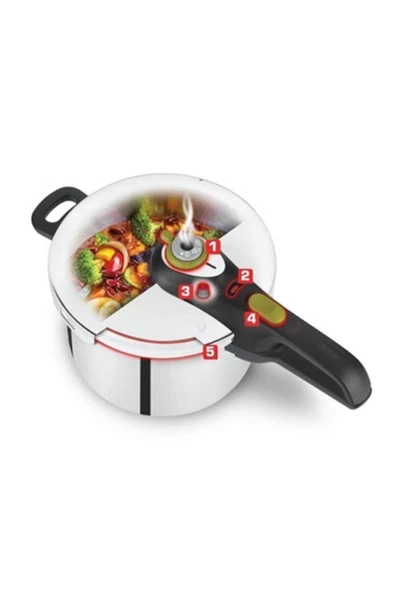 Tefal Secure 5 Neo 6 lt Düdüklü Tencere - 2