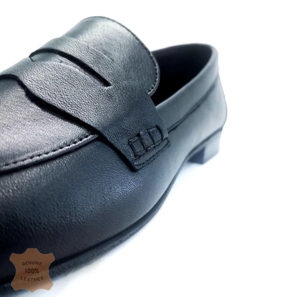 Janestt Kadın Hakiki Deri Soft Deri Loafer Ayakkabı 429-E262 - 4