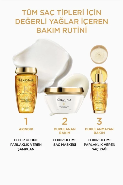 Kerastase Elixir Ultime Le Bain Parlaklık Veren Şampuan 250 ml - 6