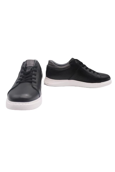 White World Eva Taban Casual Deri Erkek Ayakkabı - 7