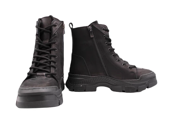 PEPİTA Termo Taban Bayan Deri Bot - 4