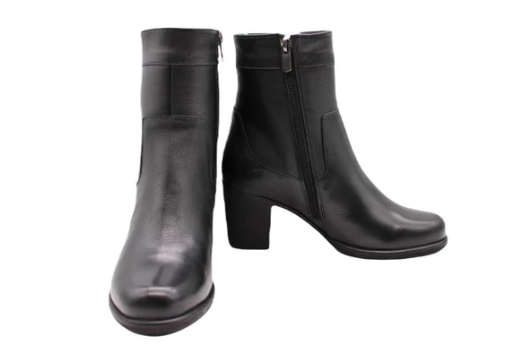 GÖN Deri Kauçuk Taban Kışlık Bayan Bot - 6