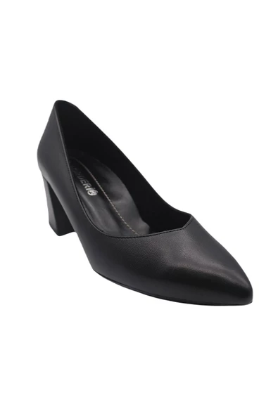 Gönderi Typu Taban Deri Topuklu Ayakkabı - 9