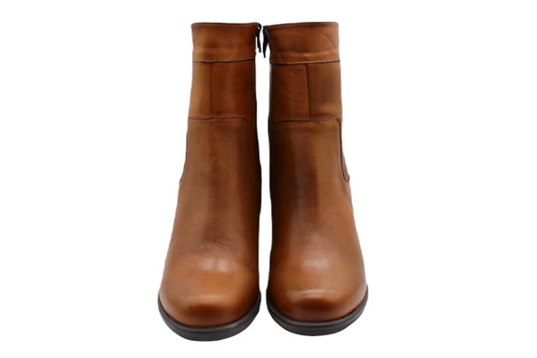 GÖN Deri Kauçuk Taban Kışlık Bayan Bot - 2