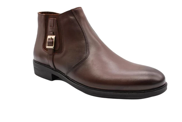 NEVZAT ÖGE Termo Taban Mevsimlik Deri Erkek Bot - 9