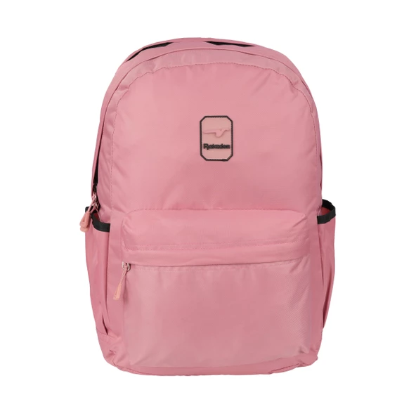 3 Bölmeli Su Geçirmez Kumaş Tablet Bölmeli Okul-Seyahat Sırt Çantası RLX2115-Pembe - 2