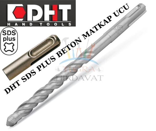 DHT Sds Plus Beton Duvar Delme Matkap Ucu 16X260 D07016260 - 2
