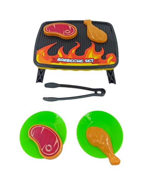 Mini Boy Oyuncak Mangal ile Eğlenceye Ateş Ver 17x8cm. - 2