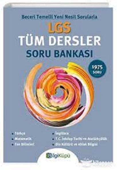 8.Sınıf LGS Tüm Dersler Soru Bankası Bilgi Küpü