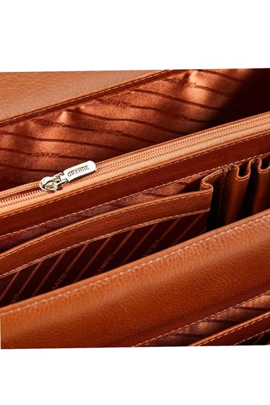 Grande Erkek Hakiki Deri Evrak Çantası Taba 4211 - Resim 3