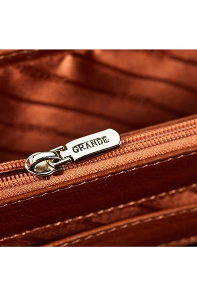 Grande Erkek Hakiki Deri Evrak Çantası Siyah 4211 - Resim 4