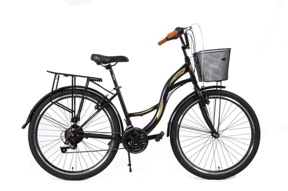 TOTEM 26 JANT 21 VİTES ÇAMURLUK BAGAJLI ŞEHİR TUR BİSİKLETİ - Resim 2