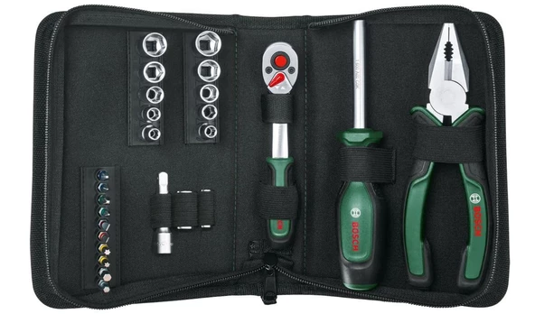Bosch Taşınabilir El Aleti Seti 26 Parça - 1600A02BY2 - 2