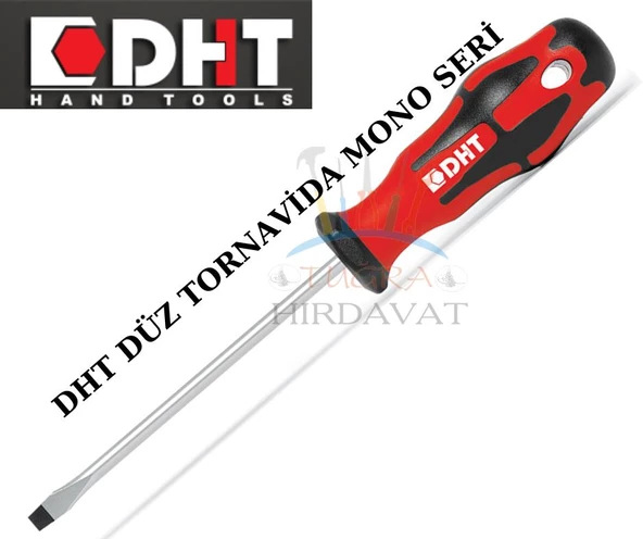 DHT D04405075 Düz Uçlu Tornavida 5.5x75 Mono Serisi Kaliteli - 2