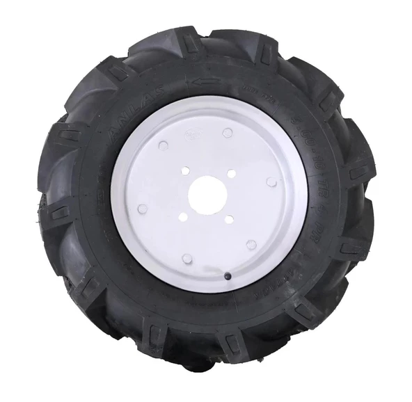 Anlas Çapa Makinesi Akslı Teker Takımı 4.00-8 - 4