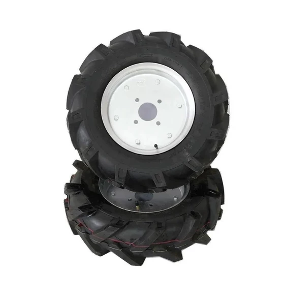 Anlas Çapa Makinesi Akslı Teker Takımı 4.00-8 - 2