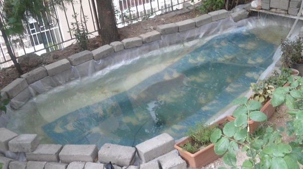 Naylon Branda 180 Micron, En : 3m Boy: 5m 3X5 Metre Kare Kalın Naylon - 4