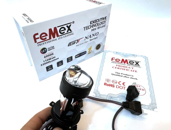 FEMEX Pro Executive H4 Lazerli Mini Bi-Led Xenon Kendinden Mercekli - 2